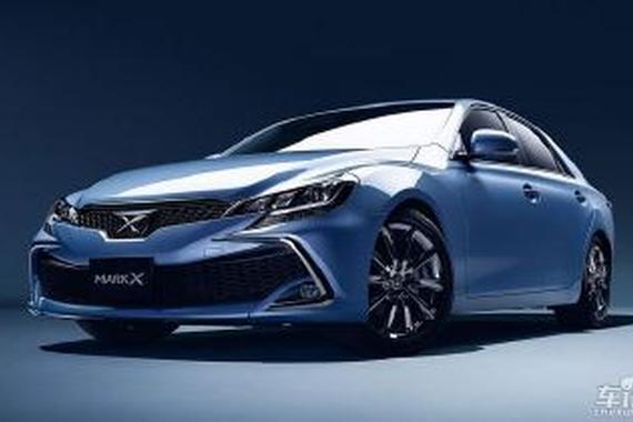 日本丰田发布新款Mark X官图 全新外观设计