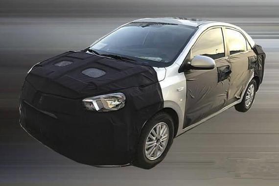 起亚福瑞迪频曝谍照 1.6T将打主力