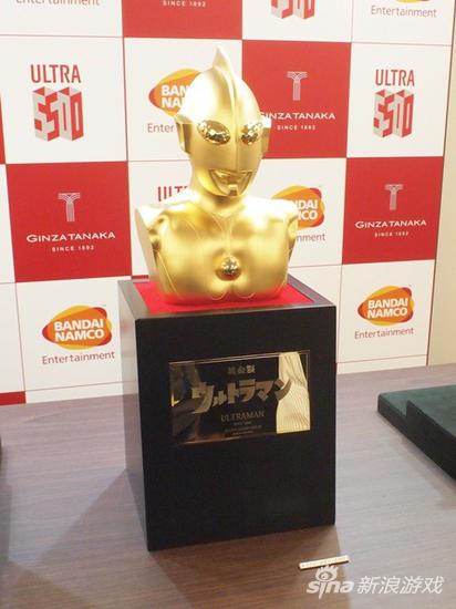 日本推出史上最贵纯金奥特曼雕像