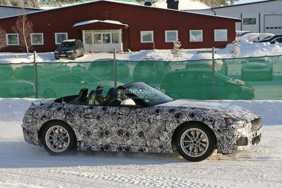 宝马Z5最新路试谍照曝光 或2017年底推出