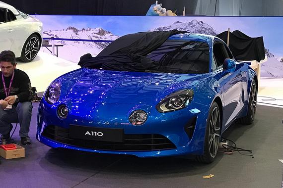 2017日内瓦车展探馆：雷诺Alpine A110实车