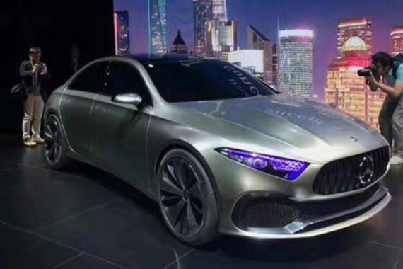 视频：奔驰A Sedan概念车发布