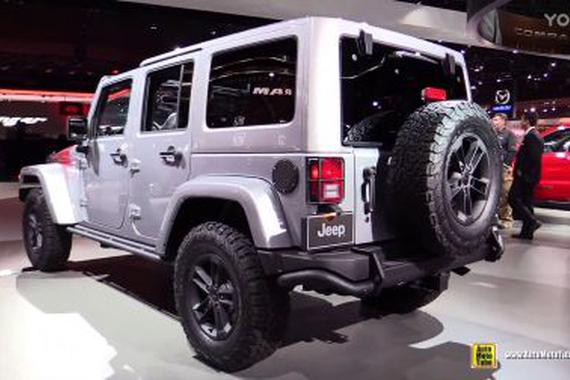 视频：2017 底特律车展实拍 Jeep 牧马人