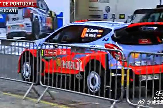 视频：2015WRC葡萄牙站现代车队 新赛车