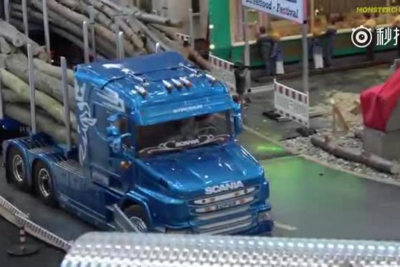 视频：遥控车真是玩儿的越来越高大上了