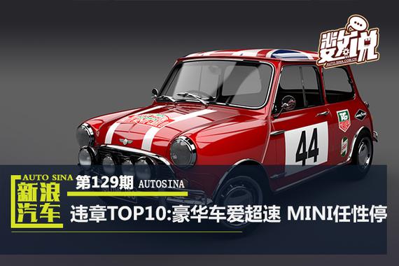 数说|违章TOP10:豪华车爱超速 MINI任性停