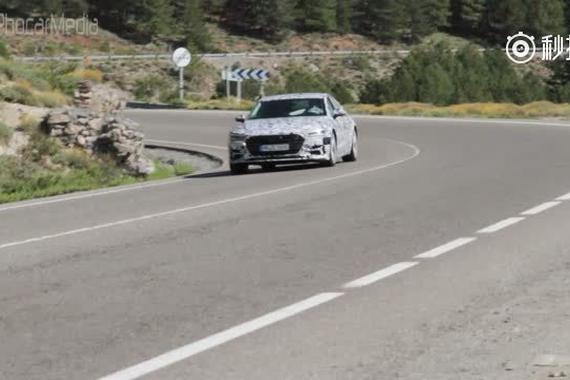 视频:新款奥迪A7伪装路试视频