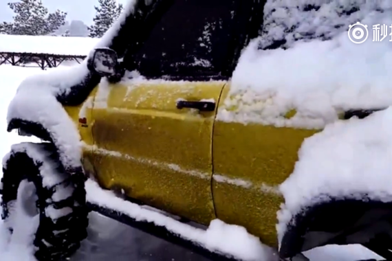 视频：零下30度的路虎冻了一夜，一发动，司机都懵了！