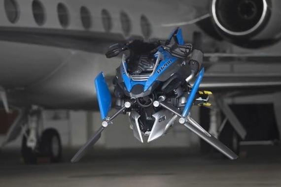 视频：BMW的飞行摩托？！你见过吗？