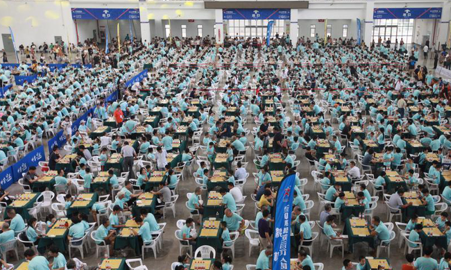 今年8月浙江万人同赛棋牌,浙江围棋之热可见一斑