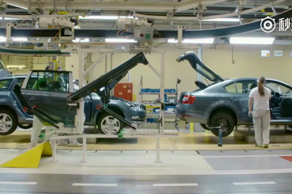 视频：汽车工厂系列：揭秘2018款全新斯柯达明锐制造过程