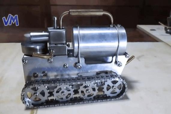 视频：20个有趣的的微型DIY发动机 ，各种原理和机型都有哦！