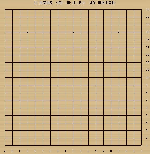 井山裕太中盘胜高尾绅路