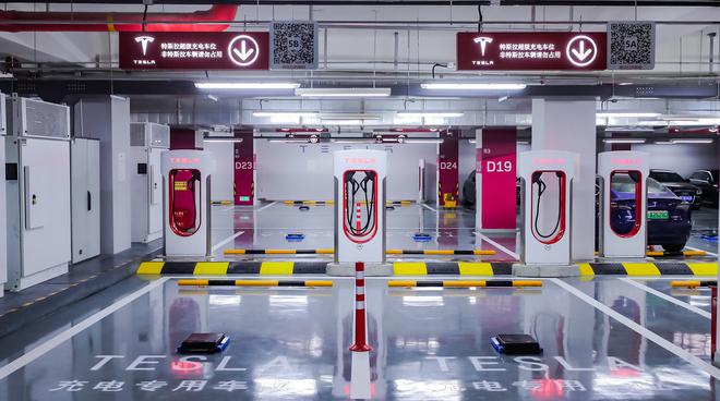 特斯拉超级充电桩在华扩张创新高 1天之内部署29座新充电桩
