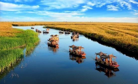 盘锦辽河湿地 