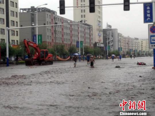 永吉县七天内两度遭遇洪水 苍雁 摄