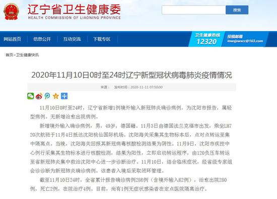 2020新型冠状病毒排名吉林省卫生健康委关于新型冠状病毒肺炎疫情情况通