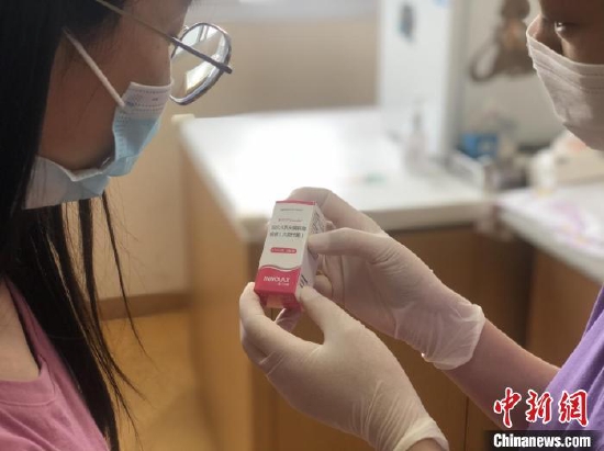 资料图:HPV疫苗。 徐兰青 摄