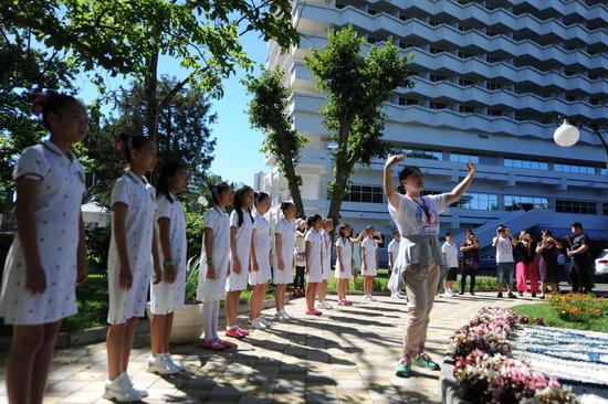 7月13日 沈阳日报童声合唱团精彩表演征服观众