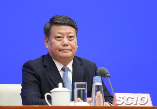 中共辽宁省委副书记、辽宁省人民政府省长唐一军。张馨 摄 来源:国新办网站