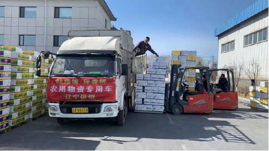 辽宁省农药有限公司在为春耕备货