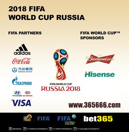 2018世界杯bet365成为俄罗斯体育赛事内容合
