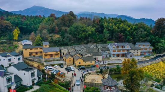 金寨县大湾村   (图源:安徽省文化和旅游厅)