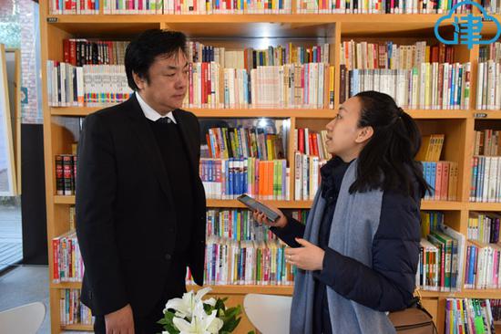 津云记者采访肆创意产业园负责人李云飞