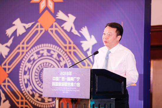 广西文旅厅副厅长林新河致辞