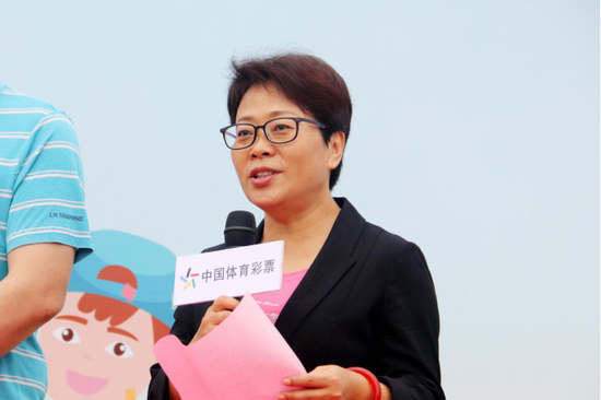 广西体育彩票管理中心党支部书记、主任李广致辞