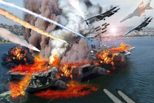 【日媒称中美一周之后在南海开战】 所以. 来自