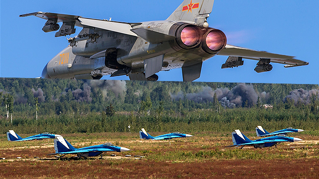 航空飞镖2016:中国歼轰7战机出场轰炸米格29