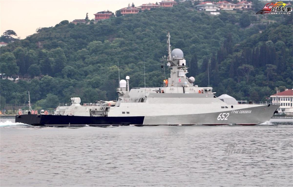 21631型"暴徒-m"级轻型护卫舰,于6月16日离开了塞瓦斯托波尔,经博斯