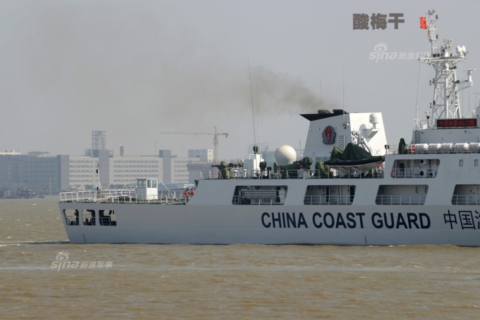 了上海世博会的海上警戒保障任务,718型巡逻舰沿用了海巡21巡逻船的长