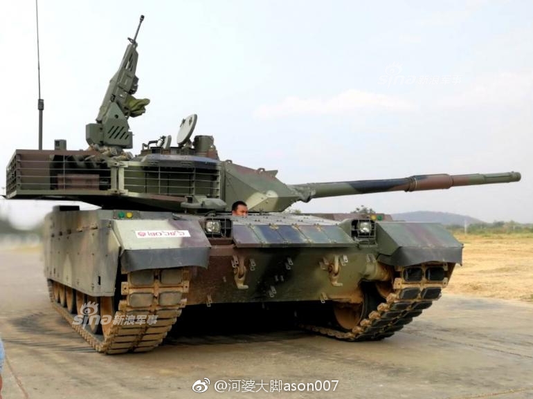 来自泰国的买家秀!为中国vt4坦克点赞的泰国陆军