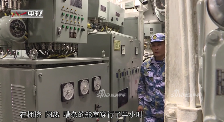 039a潜艇内部曝光:官兵睡硬卧有烤箱 关掉空调40度