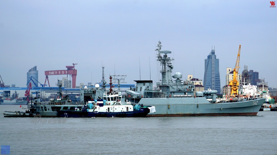 将加入斯里兰卡!我军053h2g铜陵舰刷上新舷号