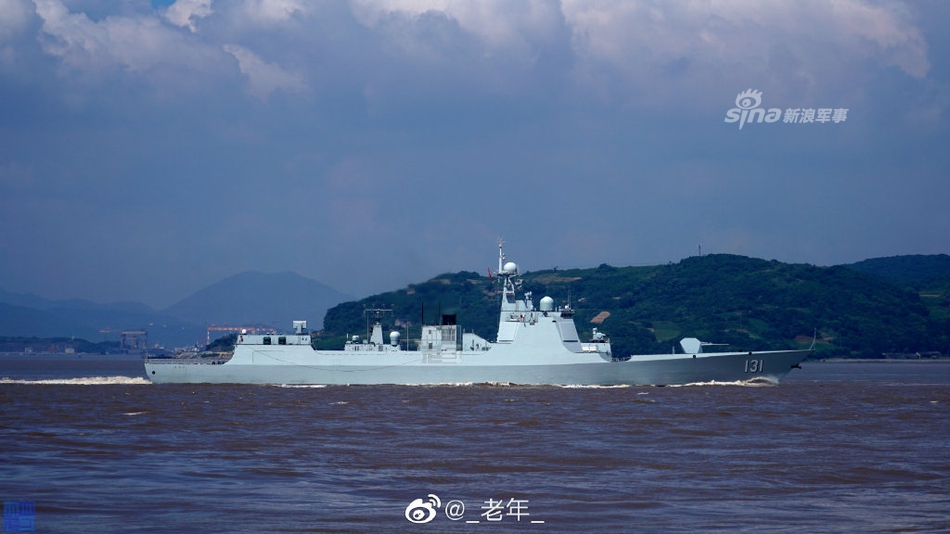 给现代级前方指路!我052d太原舰驰骋东海镇海疆