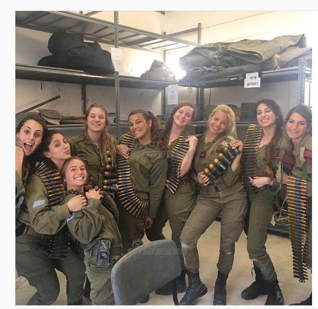一大波超性感以色列女兵比基尼照来袭 打仗也在行