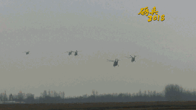 空中突击师!中国陆航百架直升机向数百公里外奔袭