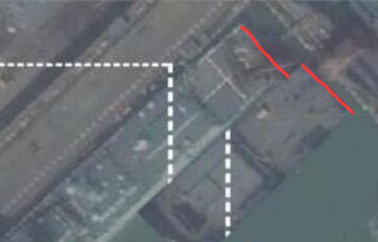 中国052E神盾舰疑曝光 舰身或增加4米配神秘