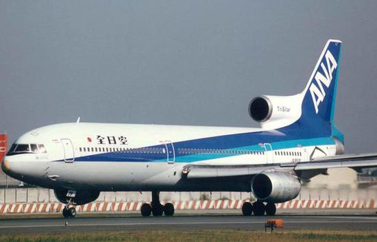 图为全日空进口的洛克希德客机。日本政府在这桩买卖上收取了巨额贿赂。