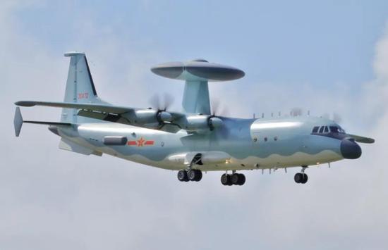 空警-500预警机(图源:Wikipedia)