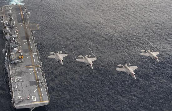 图片：美国级和F-35B