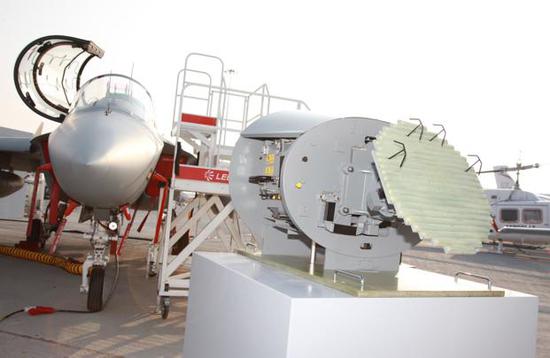 图为意大利Grifo-7雷达，该雷达广泛用于歼-7战斗机的现代化升级。
