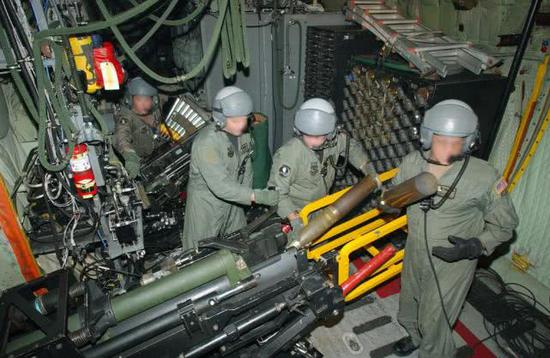 AC-130内部火炮