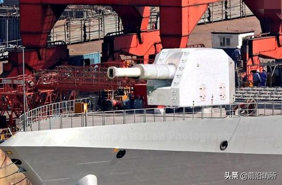 我电磁炮疑击穿12层靶墙 研多种版本能上055