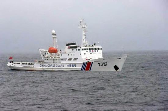 资料图:中国海警船