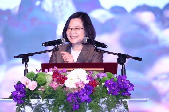 蔡英文。(图片来源:台湾《联合报》)