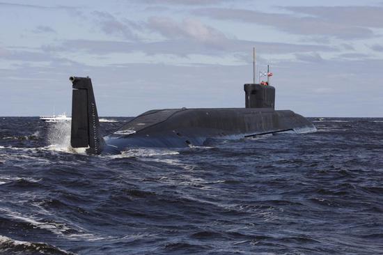 中国093B核潜艇速度吨位仍落后美俄上代产品